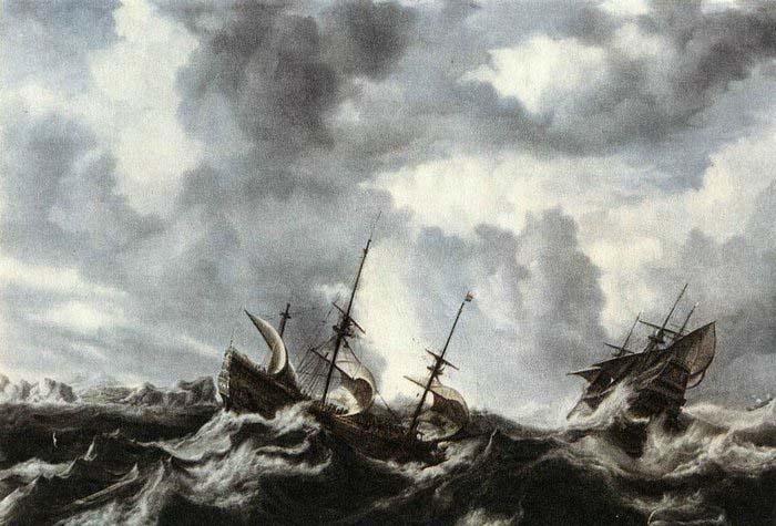 PEETERS, Bonaventura the Elder Storm on the Sea China oil painting art